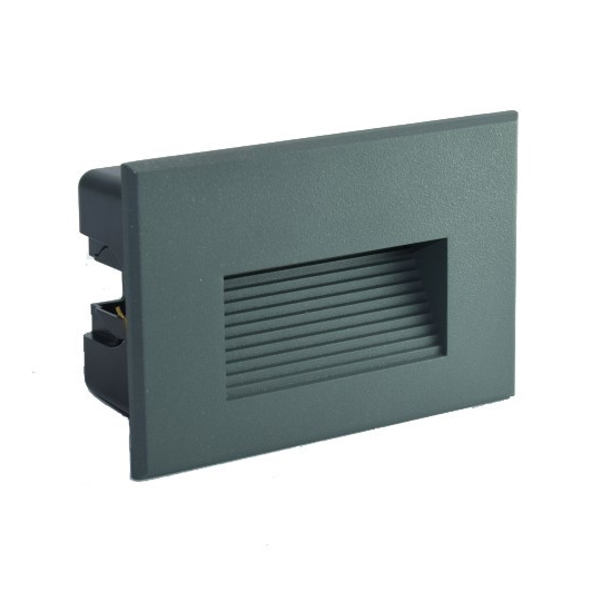 LED baštenska ugradna lampa M953012 siva