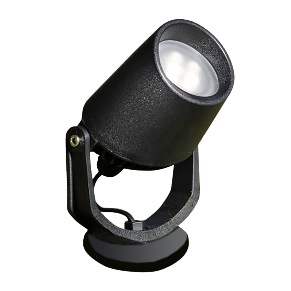 Baštenska ugradna lampa MINITOMMY EL Crna