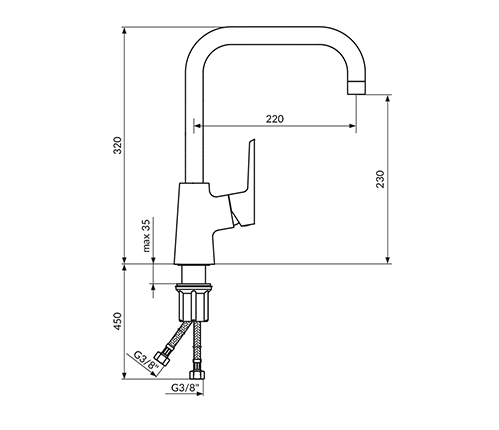 Slavina za sudoperu 138201BB