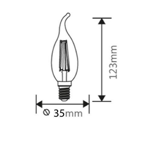 LED Sijalica BA35-00410