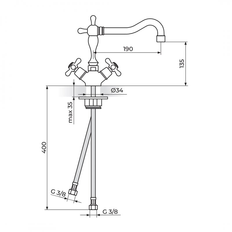 Slavina za sudoperu N22101