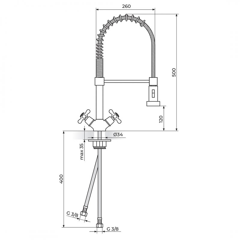 Slavina za sudoperu N23901