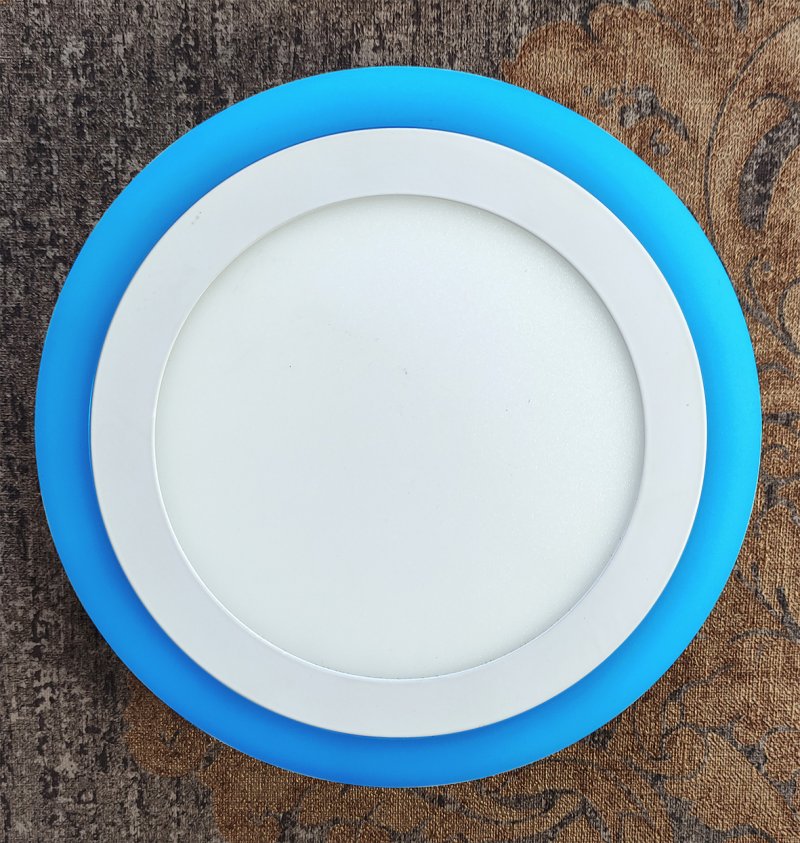 LED Panel nadgradni okrugli BLUE