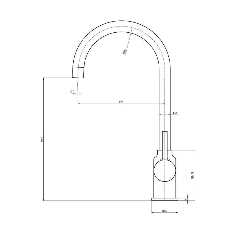 Slavina za sudoperu ST2517GL