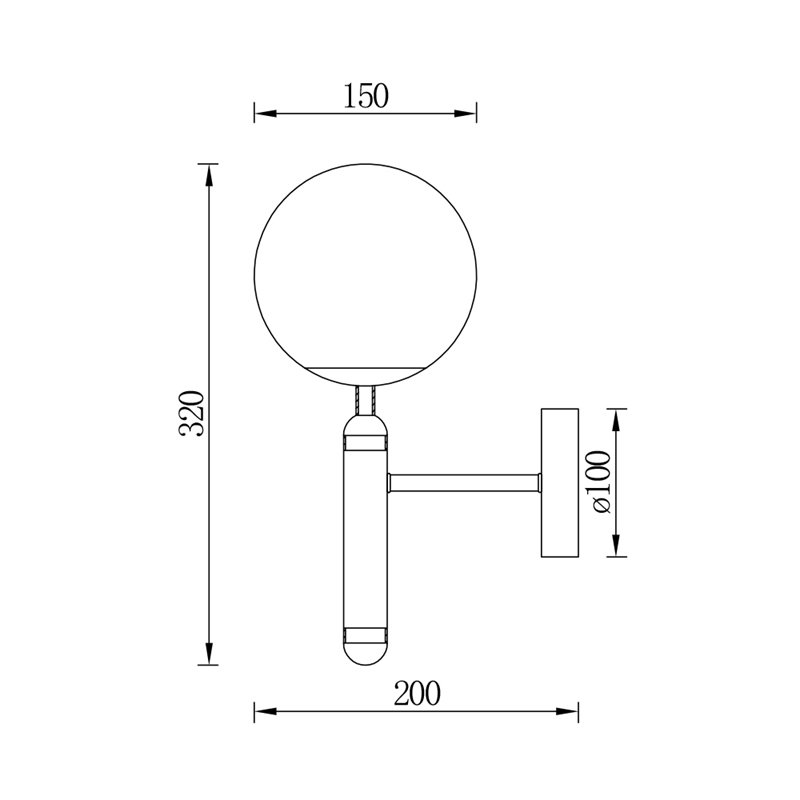 Zidna lampa BV01-00062