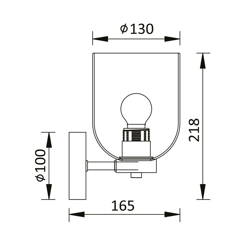 Zidna lampa BV01-00047