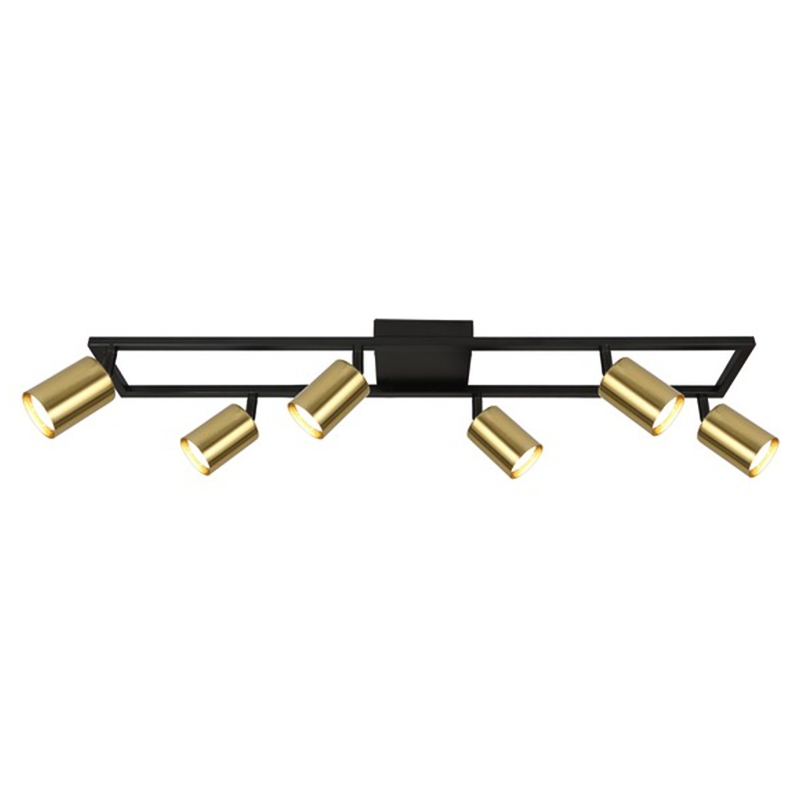 Spot lampa FG153-6 BK+SG