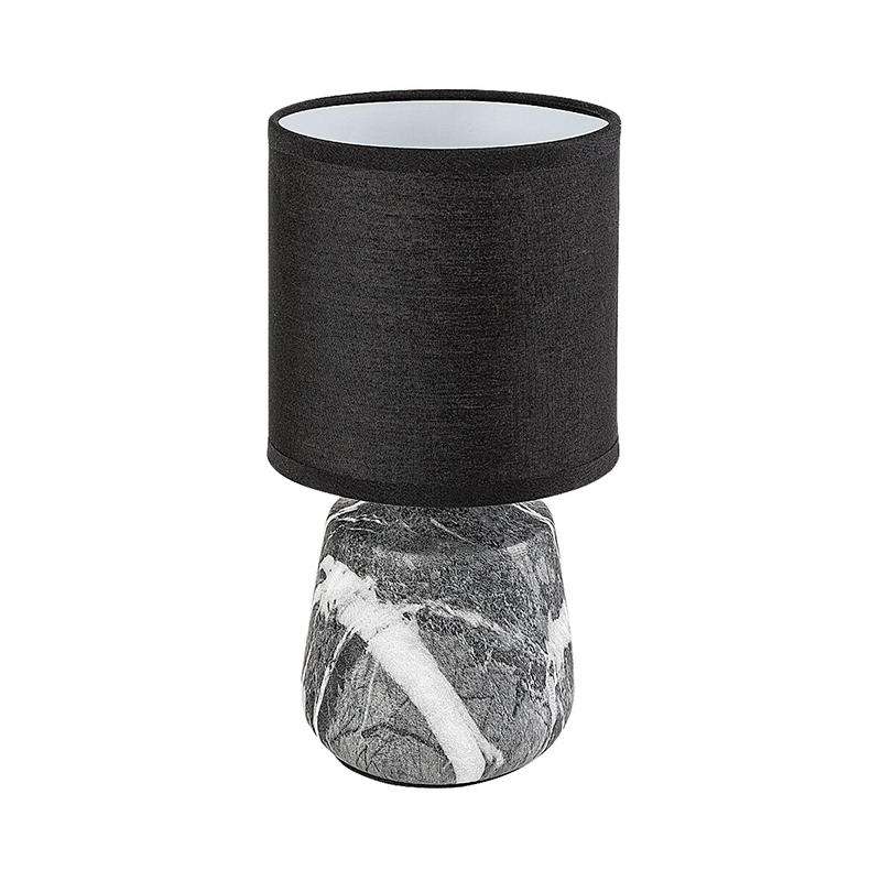 Stona lampa NALISA mermer crna 74066