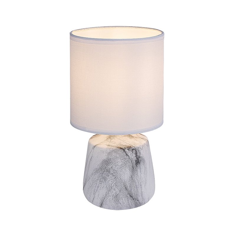 Stona lampa NALISA mermer bela 74067
