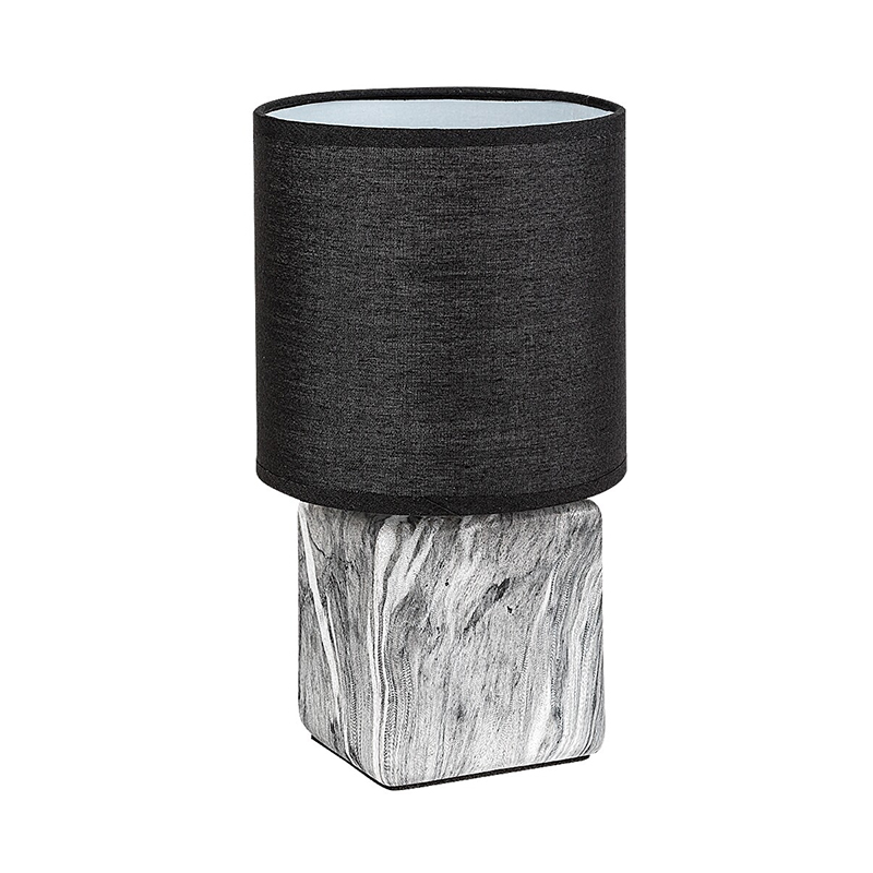 Stona lampa NALISA mermer crna 74068