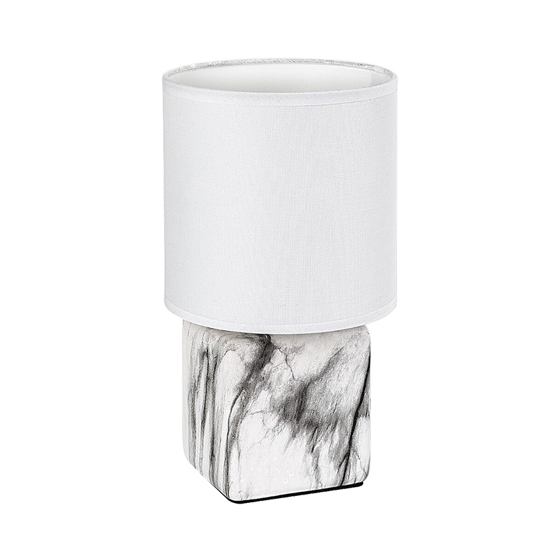 Stona lampa NALISA mermer bela 74069