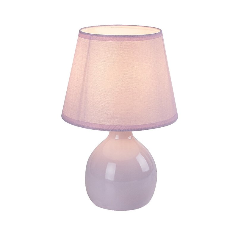 Stona lampa INGRID roze 74078