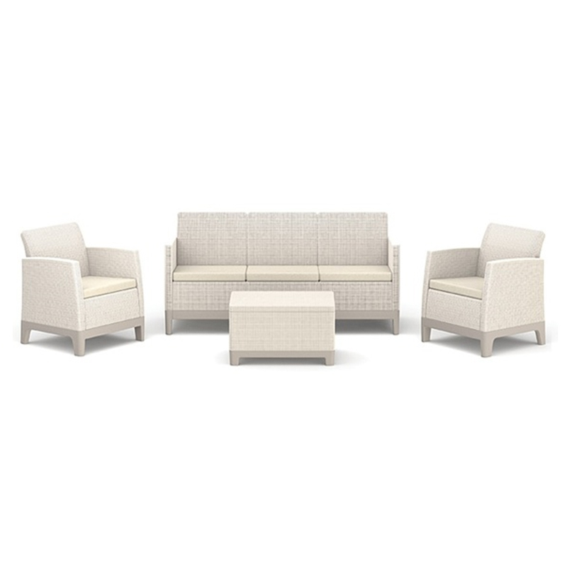 Baštenska garnitura SCANDI FORMA 3 bež CU 264089