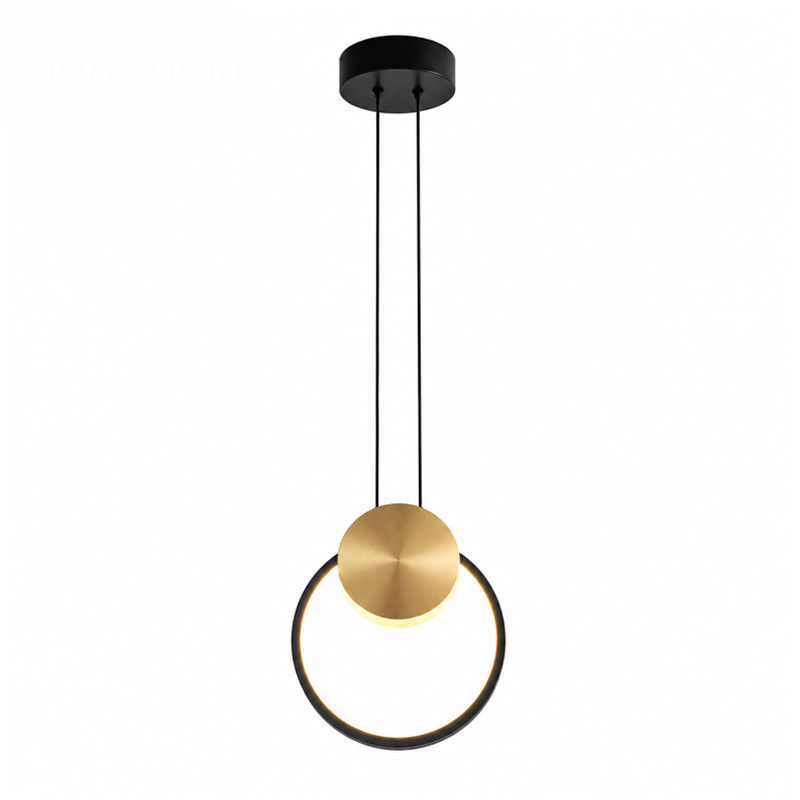 LED visilica VESTA 659 crna mesing