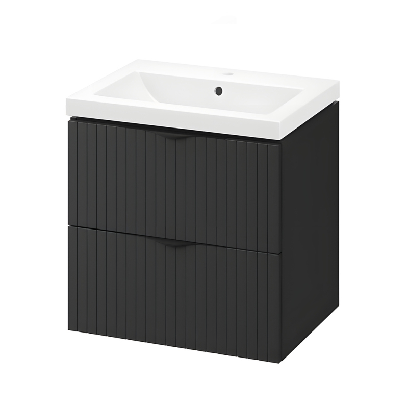 Donji deo TIRSO 60 sa umivaonikom S801-586 crni